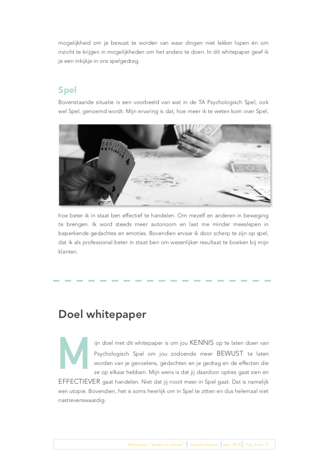 Whitepaper "Spelen en winnen" p.4